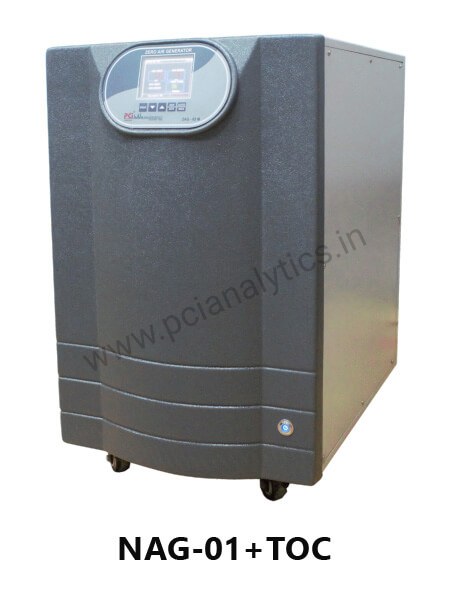 PreCiGen Nitrogen-Air Combination (Triple) Generator for GC and TOC Analyzer