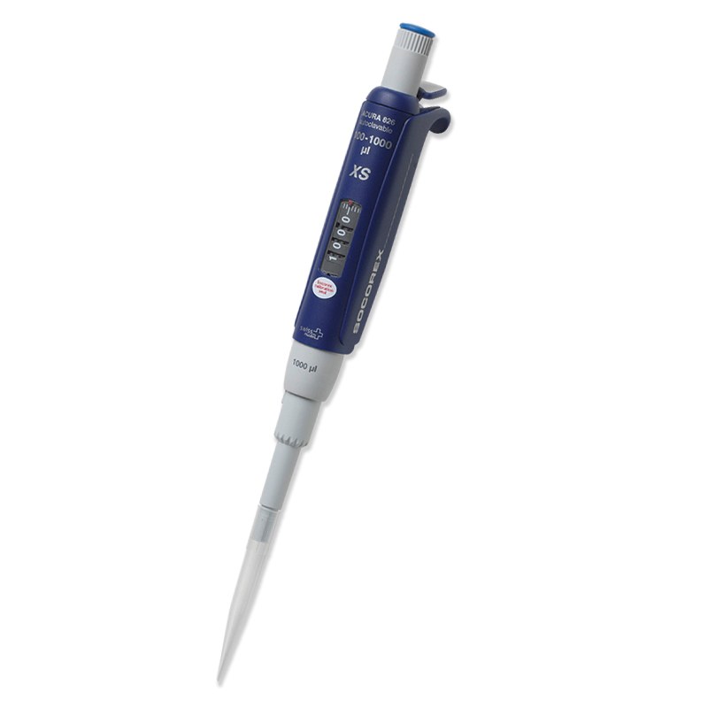 Socorex Acura manual 826 XS micropipette