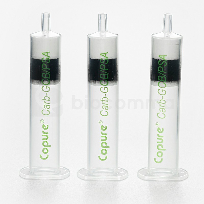 Copure® Carb-GCB/PSA Dual-Layer SPE Cartridges